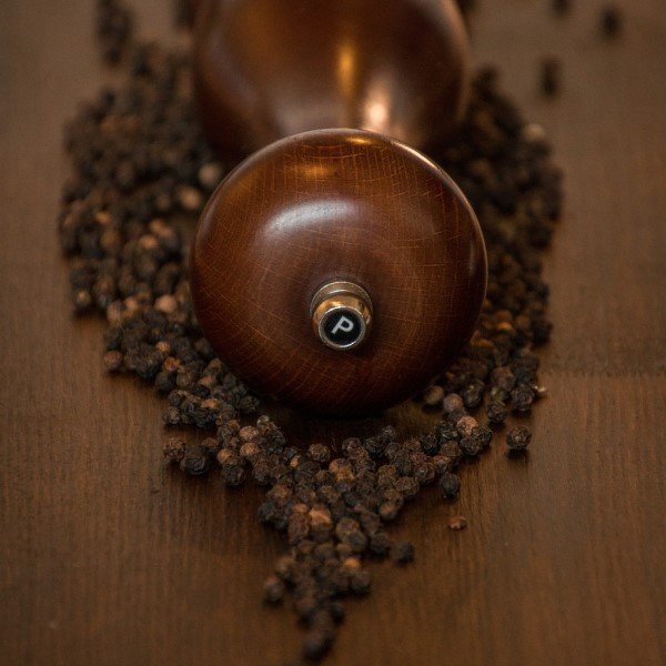 Black pepper on table